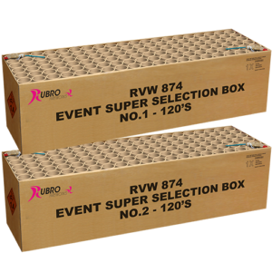 EVENT SUPER SELECTION  BOX NO.1 & NO.2 - 2X 120'S COMPOUND
